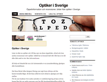 Tablet Screenshot of optikersverige.se